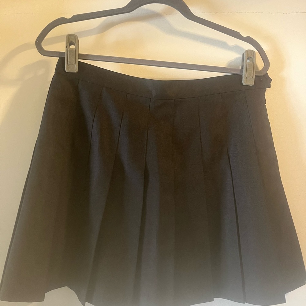American Apparel Black Skater Skirt